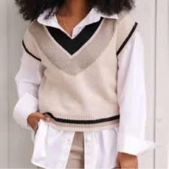 Smash + Tess Wren knit Sweater Vest Sz XS - Picture 1 of 9